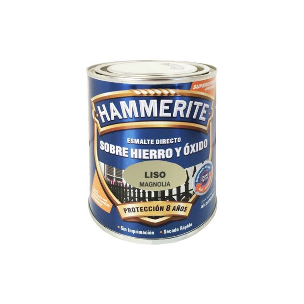 PINTURA HAMMERITE LISO MAGNOLIA 5L.