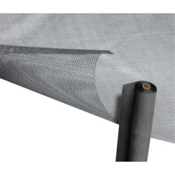 TELA MOSQUITERA FIBRA DE VIDRIO 100CMx3MT GRIS