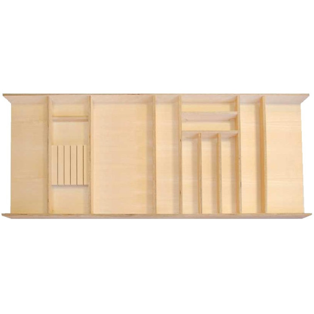 CUBERTERO MADERA CAJON MB MOD.120