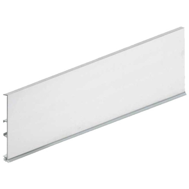 ZOCALO LISO 4MTSx10 PLATA MATE