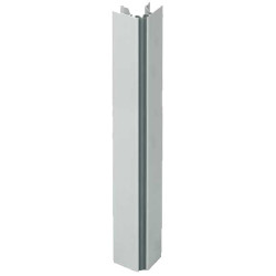 RINCONERA ZOCALO ALUMINIO PLATA MATE 10 CM