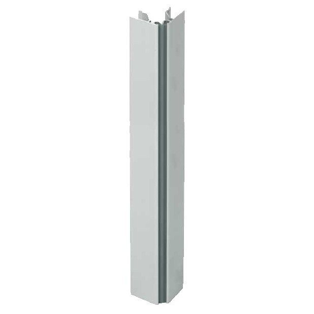 RINCONERA ZOCALO ALUMINIO PLATA MATE 10 CM