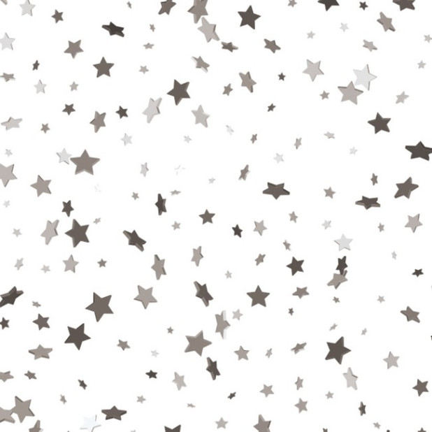PAPEL VINILICO ADHESIVO STARS SILVER 65cmx3m