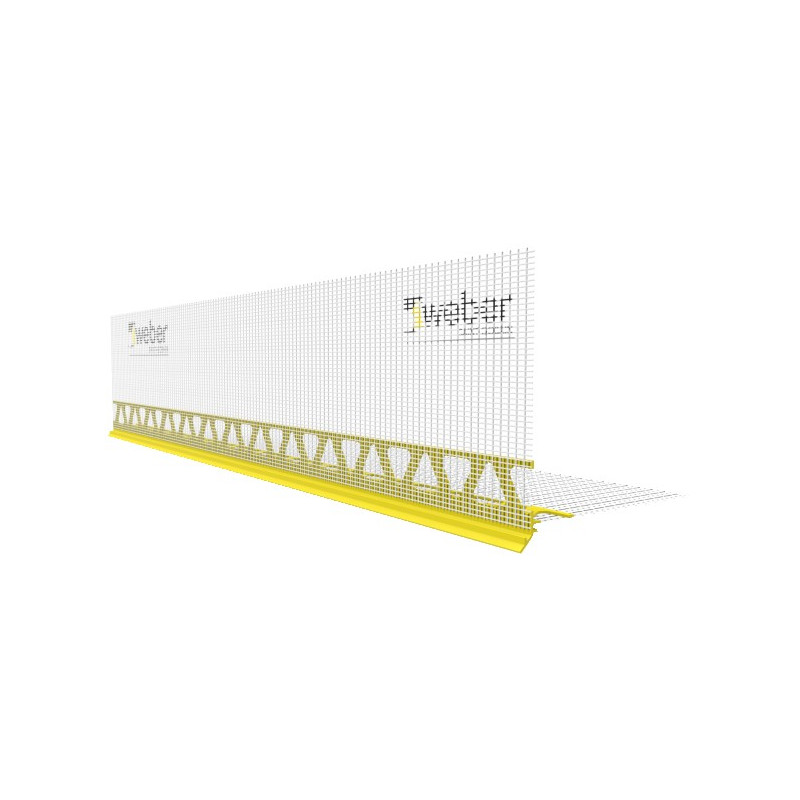 PERFIL WEBERTHERM GOTERON CAPA GRUESA 2.5MTS