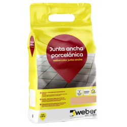 WEBERCOLOR JUNTA ANCHA 5KG. LADRILLO***descatalogado