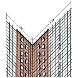 WEBER.THERM PERFIL ESQUINERO PVC