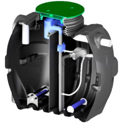 DEPURADORA ACTICLEVER 122 2.000 LTS (6 PERS.)