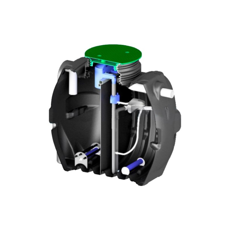 DEPURADORA ACTICLEVER 122 2.000 LTS (6 PERS.)