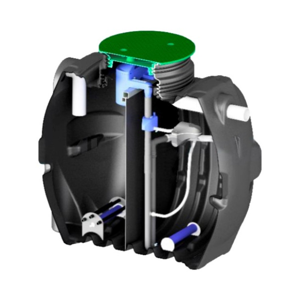 DEPURADORA ACTICLEVER 122 2.000 LTS (6 PERS.)