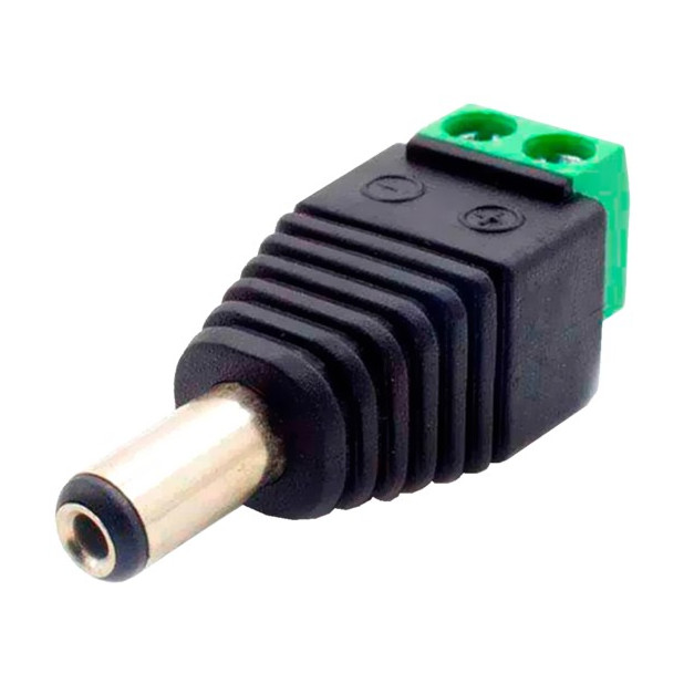 CONECTOR JACK DC IP65 MACHO