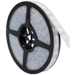 TIRA LED 12V DC 120 LED/5MM 5MTS IP20 3000K BL CALIDO