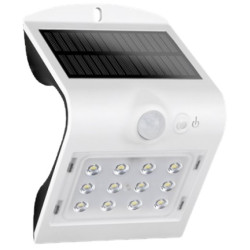 APLIQUE LED SOLAR 1,5W IP65 4000K 120º BLANCO