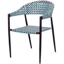 SILLA NADIA ALUMINIO FANFARE 56x59,50x81CM