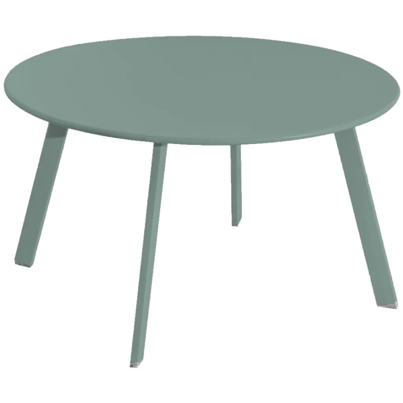 MESA ANIDABLE MARZIA ACERO SALVIA 70x40CM