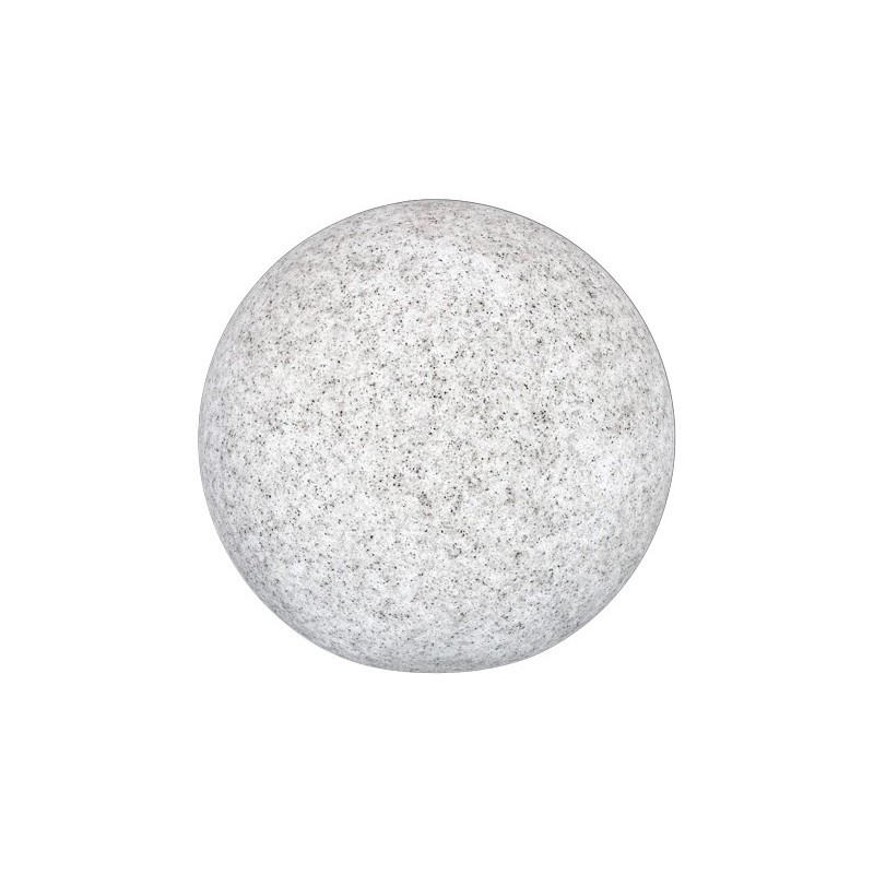 LAMPARA BOLA SPHERE PE-ABS PIEDRA 40x40x40CM