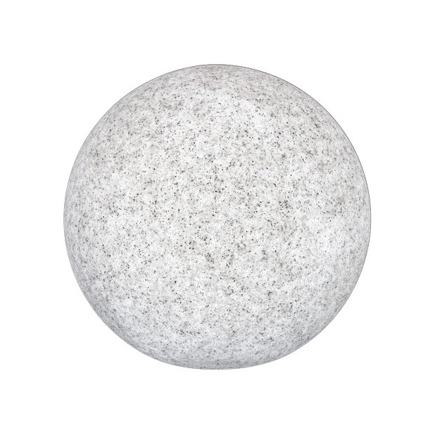 LAMPARA BOLA SPHERE PE-ABS PIEDRA 40x40x40CM