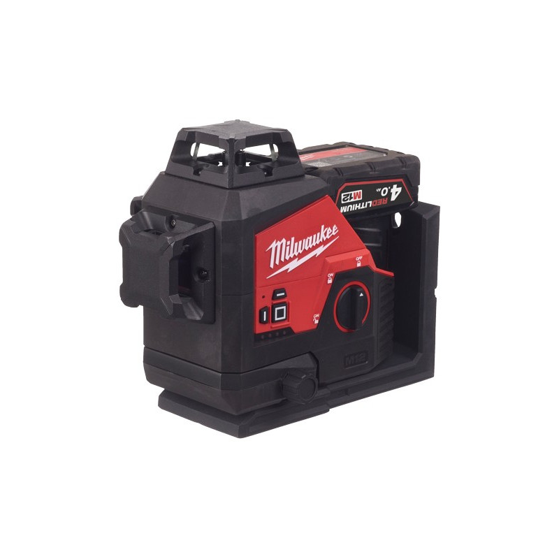 NIVEL LASER MILWAUKEE M123PL-401C 3L M12