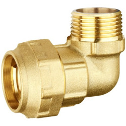 CODO MACHO LATON ROSCA EXT.20-1/2"