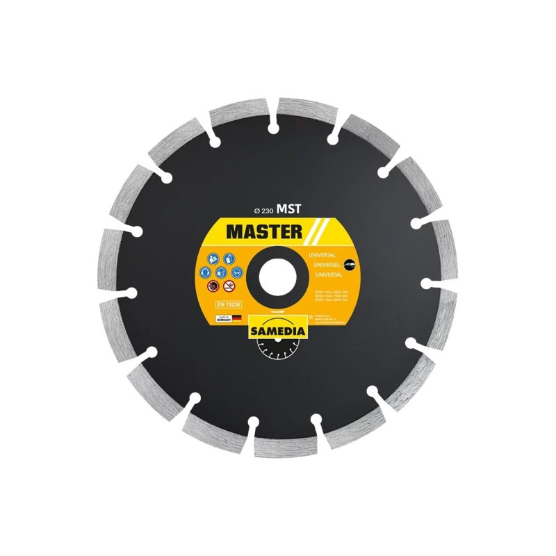 DISCO DIAMANTE PERF.MASTER MST 125x22,23mm