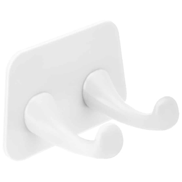 COLGADOR MULTIUSOS DOBLE GANCHO GRIS COMPACT