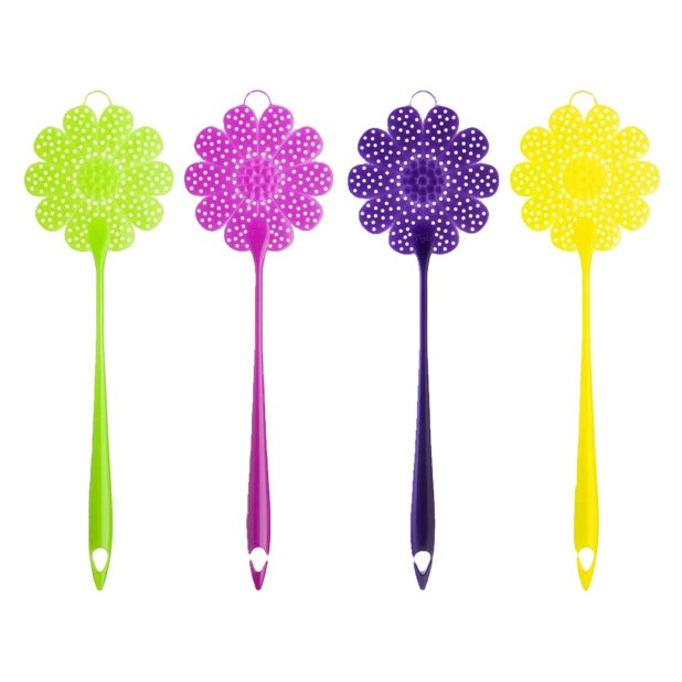 PALETA MATAMOSCA FLOWER POWER