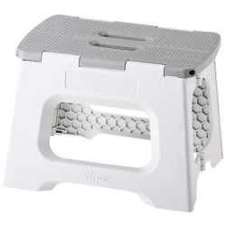 TABURETE COMPACT PLEGABLE GRIS 23CM