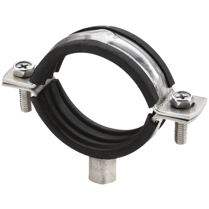 ABRAZADERA ISOFO. REFOR. INOX A2 M8+M10 28mm