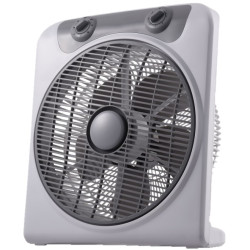 VENTILADOR SUELO-BOX 30CM 45W DIFUSOR GIRATORIO