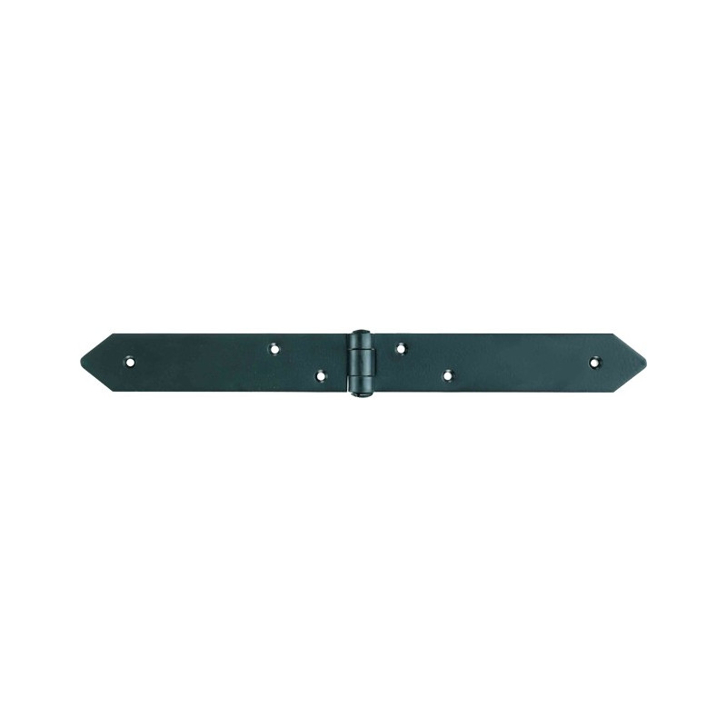 BISAGRA GOLFO DOBLE PALA 20CM FIJO NEGRO