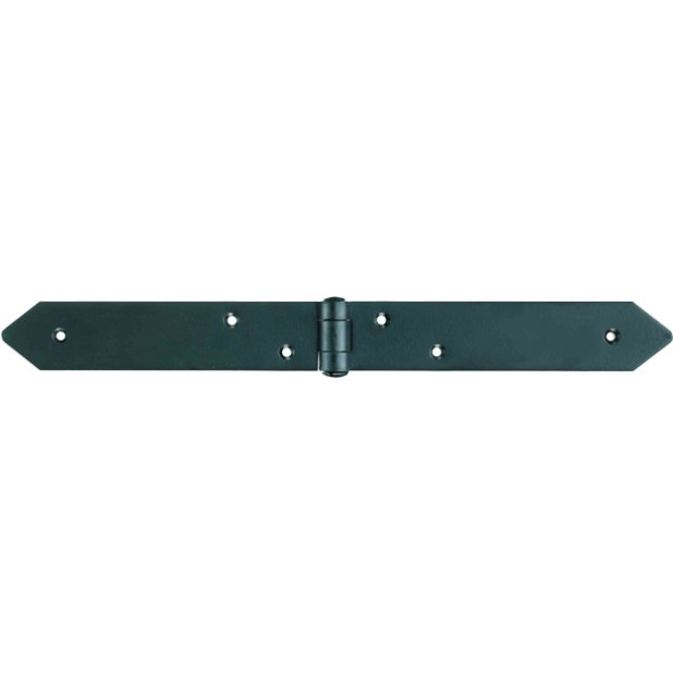 BISAGRA GOLFO DOBLE PALA 25CM FIJO NEGRO