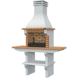 BARBACOA SEIA S/PARRILLA Y C/2 BANCADAS 172Lx58Px246Acm