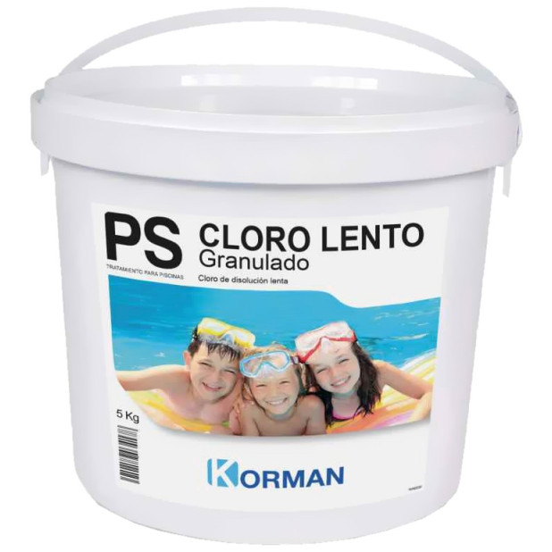 CLORO LENTO GRANULADO KORMAN 5KG