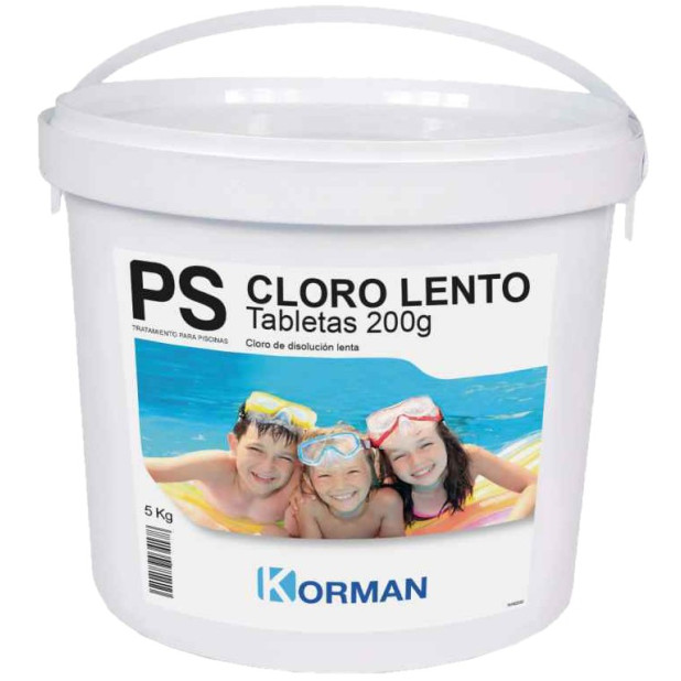 CLORO TABLETAS 250GR KORMAN 5KG