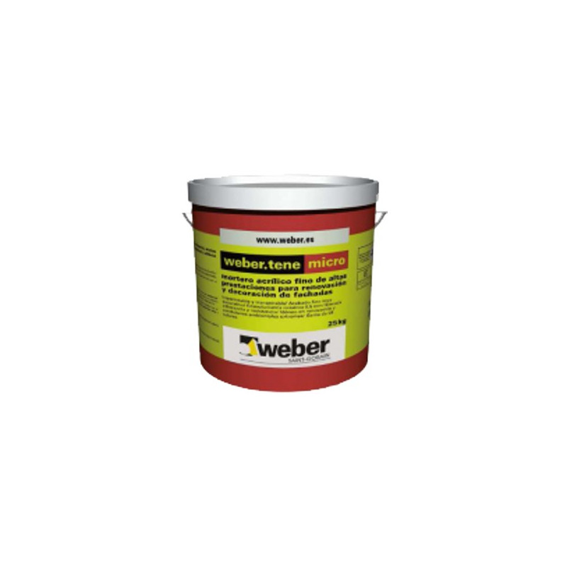WEBER.TENE MICRO 25KG. BLANCO BID
