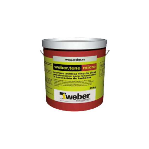 WEBER.TENE MICRO 25KG. BLANCO BID