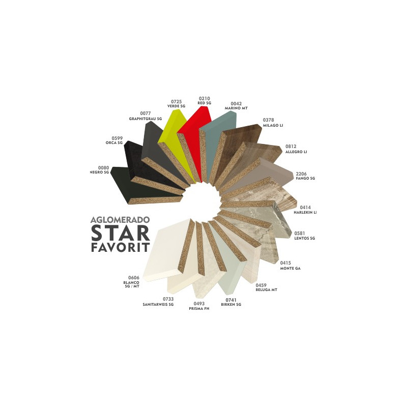AGLOM.STAR FAVORIT 2800x2070x20 M2 0378 MILAGO LI