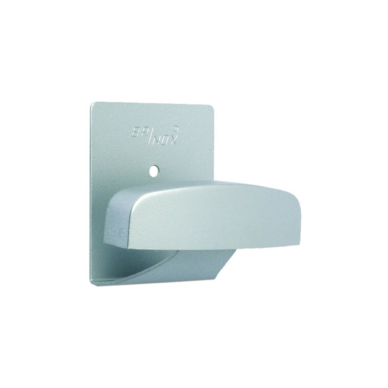 PERCHA GRANDE INOX ADHESIVA CROMO MATE