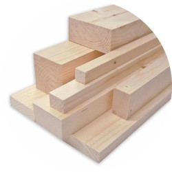 LISTON PINO CEPILLADO 22x13 ML