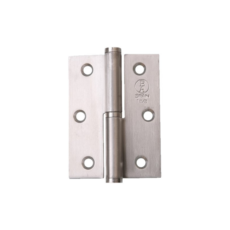 BISAGRA B.Y.A. 450 A.INOX 100x70 DCHA.