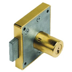 CERRADURA URKO 23-R DE 20mm. BOMB 25mm LATON