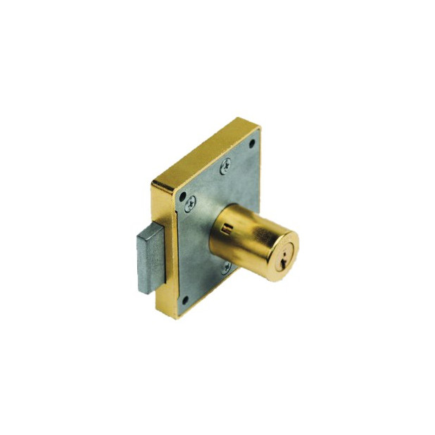 CERRADURA URKO 23-R DE 25mm. BOMB EXTRA 37 mm LATON