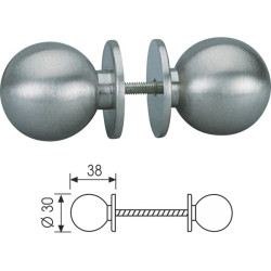 JGO. POMO P/CABINAS INOX 226 J 30