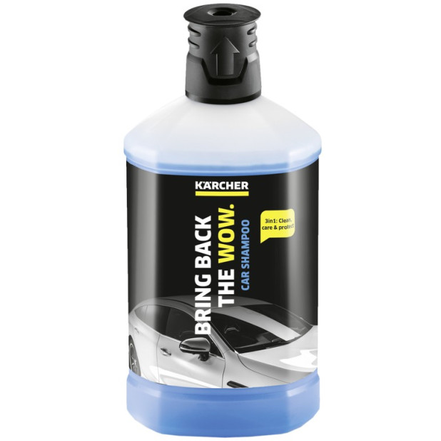 DETERGENTE/CHAMPU COCHE 3 EN 1 1LT