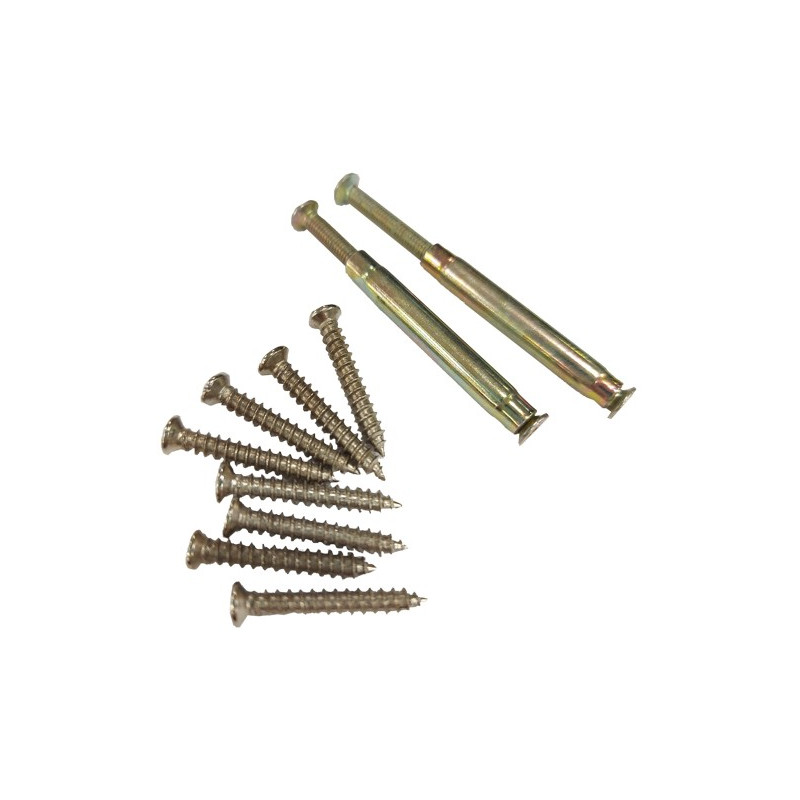 JGO. TORNILLOS PASANTES PUERTA 65mm.