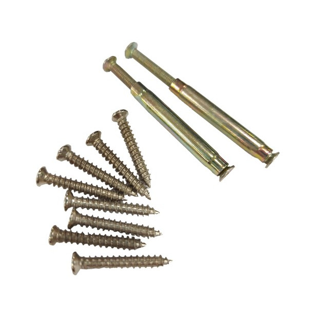 JGO. TORNILLOS PASANTES PUERTA 65mm.