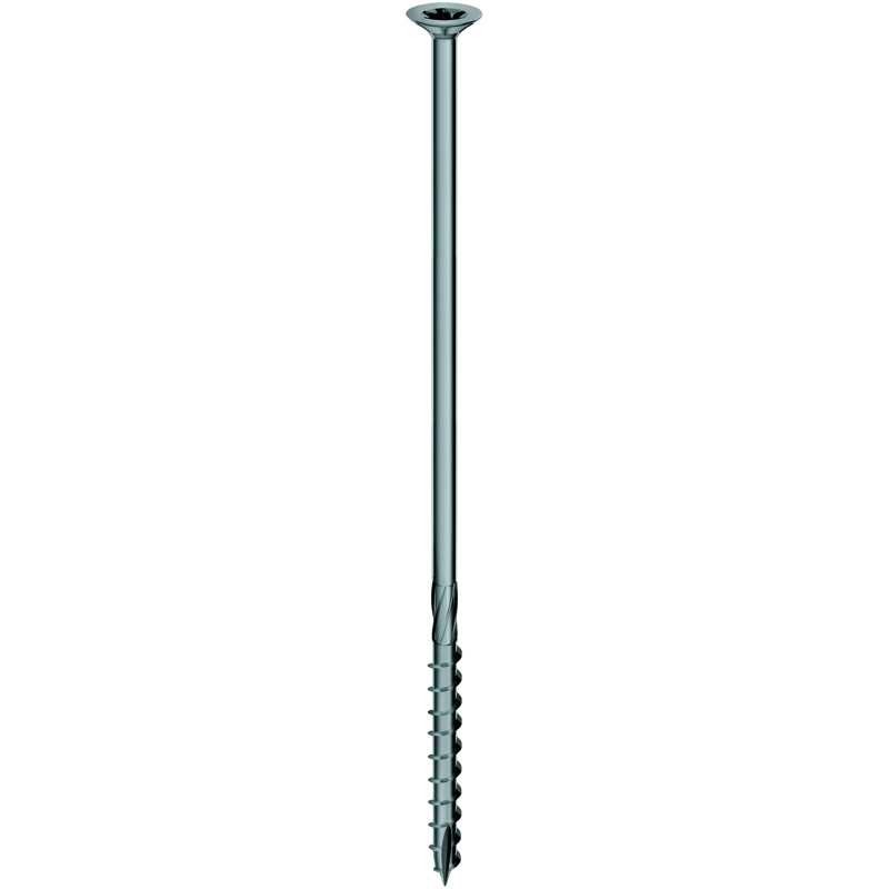 TIRAFONDO POWER CUT C/P T40 8,0x100 ZINC+PUNTA