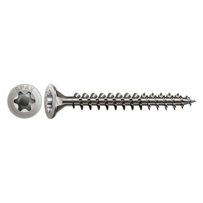 TIRAFONDO SPAX C/P T20 5x50 INOX A2