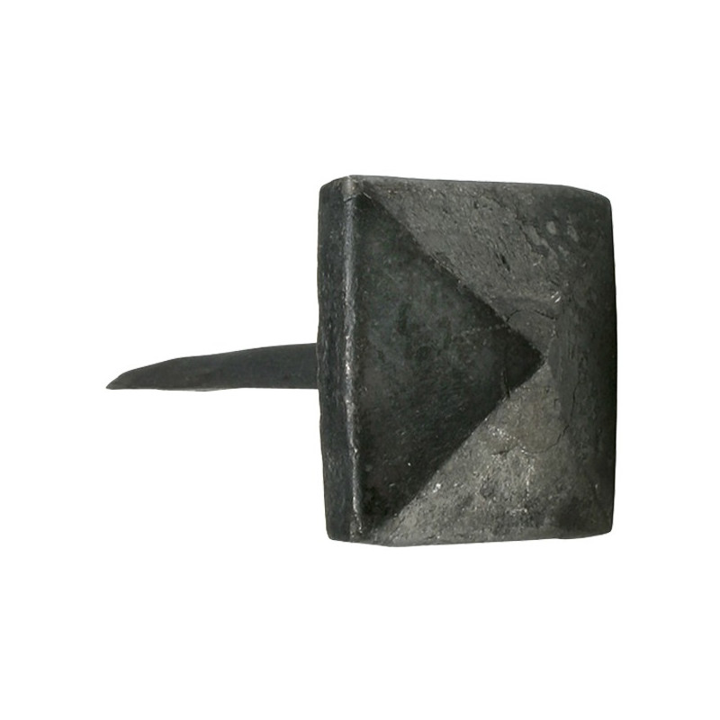 CLAVO CUADRADO PIRAMIDE 28mm. RUST.