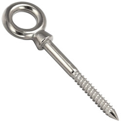 HEMBRILLA C INOX C/TIRAFONDO 8x60 1PZA