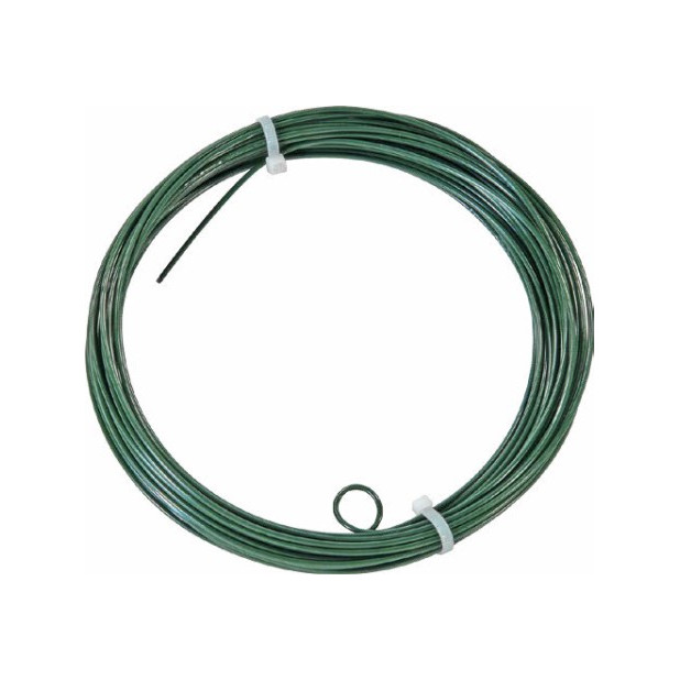 ALAMBRE PLAST.VERDE 1.3MM X25MTS